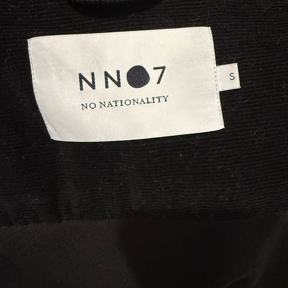 NN07 Black Corduroy Shirt Jacket - Picture 3 of 4
